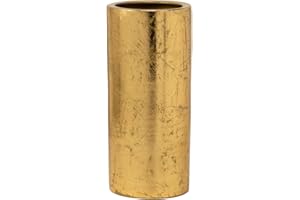 Adda Home Paraguero Ceramica Dorada 23X23X50 Cm