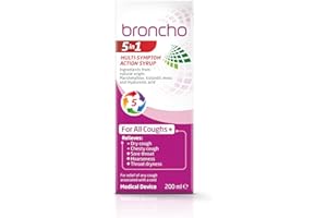 BRONCHOSTOP Broncho 5in1 Cough Multi-Symptom Action Syrup 200ml