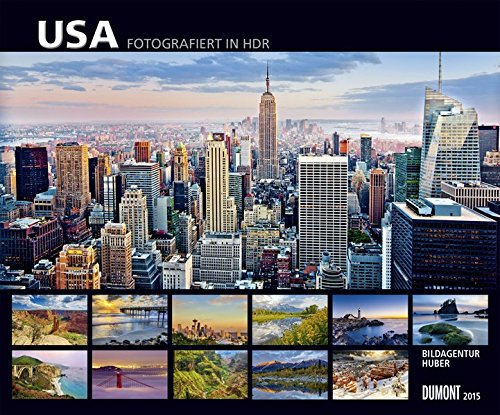 USA - Fotografiert in HDR, Fotokunst-Kalender 2015