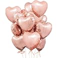 2 Numero di Palloncini 36,Numero 36 Compleanno Decorazione Oro Rosa