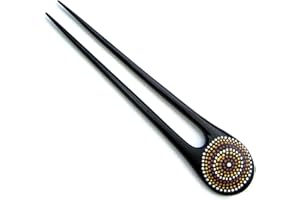 ISLAND PIERCINGS Haarnadel, Handarbeit aus Holz, Unisex, Frauen, ca. 15cm, 1 Stück