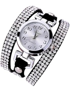 Sunnywill Frauen Mädchen Damen Schöne Mode Design Luxus Anhänger Uhren Armbanduhr für Weibliche