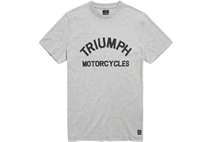 LAGUNA MOTORCYCLES Genuine Triumph Motorcycles Burnham Grey Tee