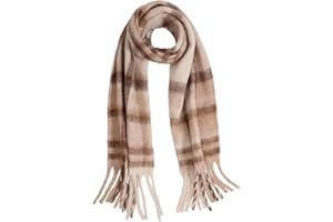 Simannie Women's Scarf - Ladies Shawl -Scarf for Women UK, Warm Thick Wool Wrap Shawl Scarves for Cold Winter, 200cm x 70cm