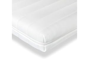 ‎TRÄUMEGUT24 Träumegut24-10cm Orthopädische Kaltschaum Matratzenauflage Matratzen Topper Matratzenschoner Härtegrad wählbar H2 / H3 (160 x 200 cm, H2)