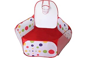 Cozywind Piscina de Bola,Tienda de Juego para los Niños con Cesta de Pelota, Las Bolas no Incluyen (150cm)
