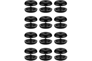 IUHRIE 12 Stück Sicherheitsgurt-Knopf Clip,Stopper-Universaler Autogurt Stopper,Gurtstopper Auto,Rutschfeste Anschnallhilfe,Robust und Langlebiger Gurt-Schnallenhalter,Verhindert am Gürtel Herunterrutscht