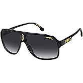 Carrera 1058/s Sunglasses, 2M2/HA Black Gold, 63 Unisex
