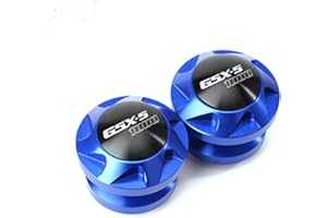 VSKTE Passend für Suzuki GSX-S1000 GSX S1000 GSX-S 1000 GSXS1000 2011-2020 M8 Schwingenspule Slider Stand Schrauben Motorrad Zubehör Ständer Schwinge Spulen (Farbe: Blau).