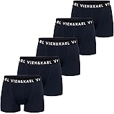 Men's 5-Piece Premium Combed Cotton Lycra Boxer