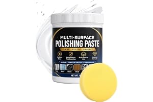 Multipurpose Surfac Polish With Applicator Pad 150g | Restores Wood Marble Metal & Ceramic Diminishes Scratches Water Stains And Dullness For Furniture Cabinets & Countertops