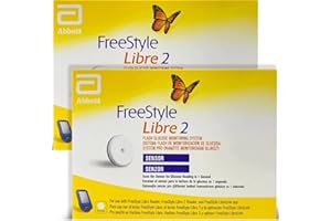 BUUT B Pack of 2_Abbott Freestyle Libre 2 Sensor for diabetes monitoring CGM for UK