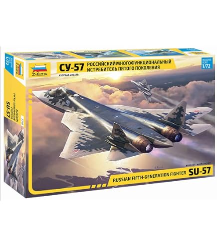 Maquette Zvezda Su-24M Front Bomber - Échelle 1:72, 342 Pièces, Décalcomanies Pour 2 Unités Soviétiques