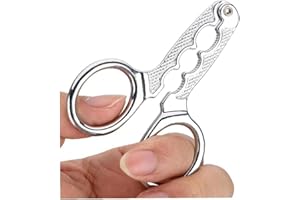 PCHNFEI Silver Nuts Pistachio Sheller Opener Kitchen Tools Stainless Steel Nutcracker Multi-Function Walnut Pine Sheller Opener Nut Crackers Kitchen Utensils Specialty Tools Gadgets