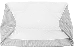 ‎HOMCA HOMCA Chłodząca poszewka na poduszkę, nadająca się do prania, z pianki z pamięcią kształtu, szara