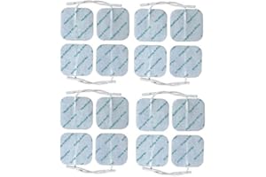 Healthcare World 16 Square Tens Electrodes Pads Tens Pads for TPN Tenscare NeuroTrac Med-Fit Flexi Tens machines