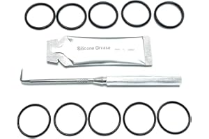 WY PRODUCTS WY Truma Ultraflow Pistole Wasserpumpe Gehäuse O'Ring Dichtungen 10 Stück inkl. Werkzeug zum Entfernen von O'Ring & Silikonfett