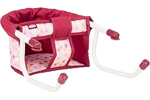 Götz 3401578 Seggiolino da tavolo - Accessori per tutte le misure di bambola, dalle bebè alle bambole in piedi, da 30 a 50 cm - Dimensioni 41 x 15 x 20 cm