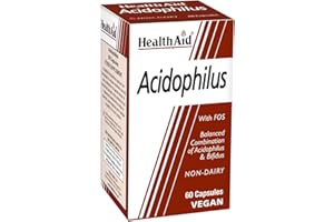 HEALTHAID Acidophilus Vegi Capsules 60, 159 g