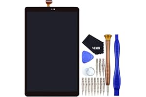 VEKIR Negro SM-T510 Pantalla LCD Pantalla táctil digitalizador Asamblea reemplazo Compatible con Samsung Galaxy Tab A 10.1 2019