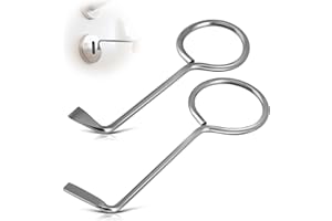 CAIXIANGYU Clef passe partout Set - 2 pièces clés universelles professionnelles pour ouvrir presque toutes les portes, y compris les serrures à barbe colorée (Argent)