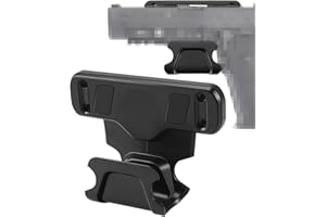 NVIVN Supporto Magnetico per Pistola, Supporto per Pistola, Magnete per Pistola, Fondina Protettiva Nascosta in Auto, Cuscinetto 45 Libbre, Fissato Efficacemente E Non Si Blocca né Cade