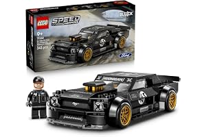 LEGO Speed Champions Ken Block's '65 Ford Mustang Hoonicorn V1 77262 | Muscle Car Toy, Collectible Minifigure, Room Decor Model Kit, STEM Gift for 9+ Year Old Boys & Girls, 345 Pieces