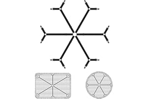 burkfeeg 6 seitige Bettlaken Spanngurte,Matratzenspanner für Passende Laken, Bettlakenhalter mit Gummizug, Verstellbarer Bettlaken Spanner für Sofabezüge,Tischdecke(Schwarz)