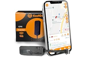 FindCar - Localizzatore GPS 4G per Auto Moto e Camion con Connessione Diretta alla Batteria e SIM Integrata, Tracciatore con App, Allarme Antifurto Zona Sicura e Velocità, Abbonamento Flessibile