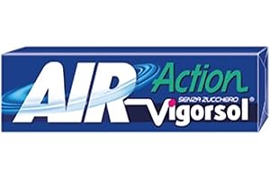 20 PACCHETTI GOMME VIGORSOL AIR ACTION BLU CHEWING GUM SFUSE FRESH AIR EXPLOSION