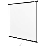 [in.tec] Projektorleinwand 113' 4K 3D Beamerleinwand 200x200 cm Projektor-Screen Leinwand