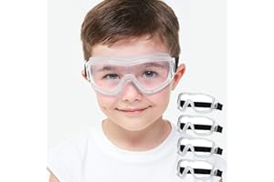 ‎COMLZD COMLZD Schutzbrille Kinder für Nerf Spielen Stoßfest Gläser Beschlagfrei Verstellbarer Riemen Passform für 5-12 Jahre