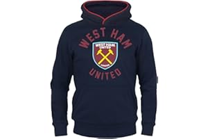 West Ham United FC Boys Hoody Fleece Graphic Kids OFFICIAL Football Gift