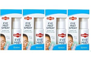 4x Eye Mist Spray for Dry & Irritated Eyes - Bundled by Smart Cutie