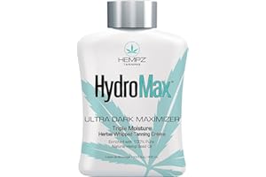 Hempz, Hydro Max, Ultra Dark Maximizer Tanning Lotion 13.5 Ounce by Performance Brand Group