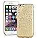 Produktbild SMART LEGEND iPhone 6/ iPhone 6S Weiche Silikon Hülle TPU Bumper Handyhülle Gold Muster Schutzhülle Backcover Crystal Kirstall Clear Etui Ultra Slim Design Glatt Weich Handytasche Soft Case Silicon Protective Cover Flexible Dünne zurück Schale
