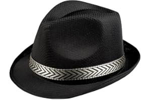 BOLAND Sombrero Borsalino negro para adulto , color/modelo surtido