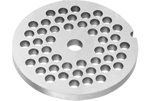 ATYHAO Couteau à disque hachoir à viande, hachoir à viande couteau à disque avec trous Accessoires de rechange professionnels pour hachoirs à viande(5mm)