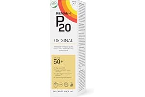 P20 Spray SPF 50+ | 10 horas de protección y alta resistencia al agua | Aerosol ligero, transparente y resistente al sudor | 85 ml