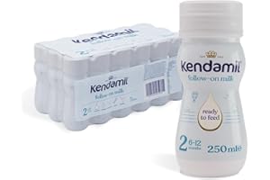 Kendamil Follow On Baby Milk Ready To Use Liquid Formula, 6-12 Months, 250 Ml, (Pack Of 18)