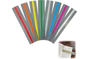SIMAO TOYS Aide de Lecture Guidée Bandes de Surbrillance Colorées Lecture des Règles de Suivi pour Enfants, Enseignants, Personnes Souffrant de Dyslexie, 4 style (Régle de lecture(4 pcs))