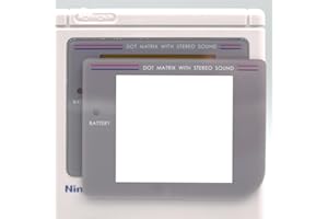 RetroReiZ Standard Display Ersatz Scheibe für Nintendo GameBoy Classic DMG grau