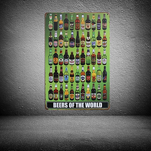 Vintage Metall Blechschild Plaque Wandkunst Plakat Blatt Café Bar Pub Bier – 03 - 3