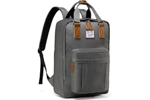 VASCHY Mochilas Escolares, Mochila Hombre Mochila Mujer Impermeable Mochila Portatil 15.6 Pulgadas Mochila Viaje con Bolsillo Antirrobo para Instituto Universidad Viaje Trabajo