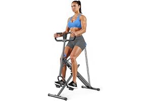 MERACH 2-en-1 Machine à Squats et Rameur/avec Support , Appareil de Squat Pliable, Machine pour Fessiers, Jambes et Abdominaux, Montage en 10 Min pour la Maison et la Salle de Sport, Charge Max 160KG