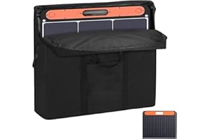 Kingling Storage Bag for Solar Panel, Dustproof Solar Panel Bag Suitable for 100 Watt Solar Panel, Foldable Solar Panel Storage Bag (Can Hold Two Solar Panels)