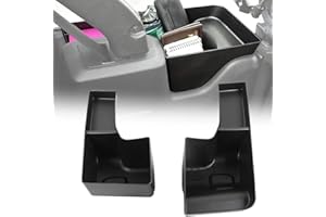 TDHLW Organizador de Maletero Trasero, Cubo de Almacenamiento para Rueda, Bandeja Lateral de Carga para Jeep Wrangler JL JLU 2018-2022, 2/4 Puertas, Accesorios Interiores, Negro,Left and Right