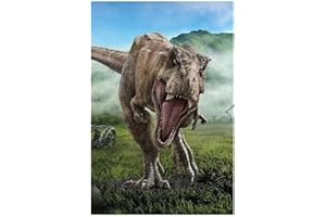 APTEX - Coperta in pile, motivo: Jurassic World, 100 x 150 cm