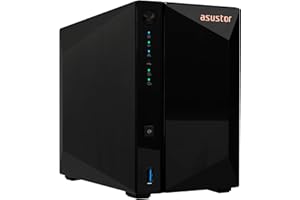 Asustor Drivestor 2 Pro AS3302T - 2 Bay NAS, Quad Core 1.4 GHz, 2,5 GbE, 2GB RAM DDR4, Network Attached Storage (Senza dischi)
