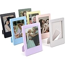 Lot De 4 Mini Cadres Photo - Support Pour Instax Mini Polaroids Cadre Photo Presentoir Fabrique En Allemagne